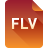 иконки flv, файл, формат, file,