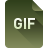 иконки gif, файл, формат, file,