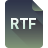 иконки rtf, файл, формат, file,