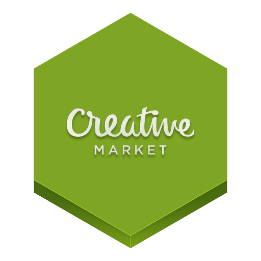 иконка creative market,