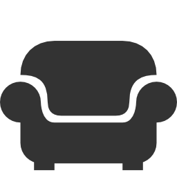 иконка кресло, гостиная, living room,