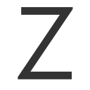 иконка буква z,