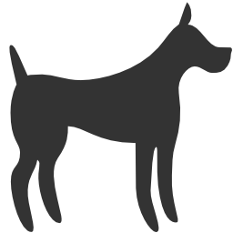 иконка собака, dog,