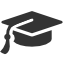 иконки выпускник, выпускной, graduation cap,