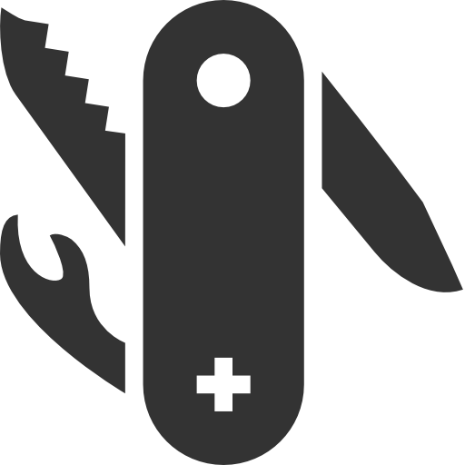 иконка швейцарский нож, swiss army knife,