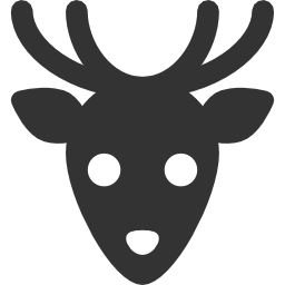 иконки олень, животное, deer,