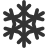 иконка снежинка, снег, snowflake,