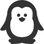иконка пингвин, животное, penguin,