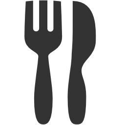 иконка столовые приборы, вилка, нож, restaurant,