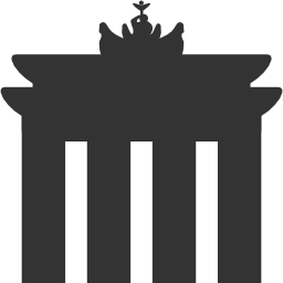 иконка Бранденбургские ворота, brandenburg gate,