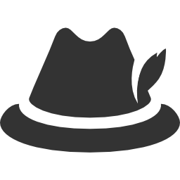 иконка немецкая шляпа, german hat,