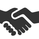 иконка рукопожатие, сделка, handshake,