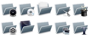Digital Video Techniques Icons