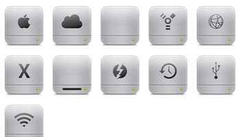 Unibody HD Flurry Style Icons