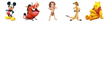 Disney Icons by Nikolov