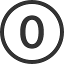 иконки 0 circle, circle