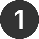 иконки 1 circle, circle