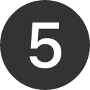иконки 5 circle, circle