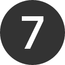 иконки 7 circle, circle