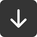 иконка arrow down square, arrow, стрелка, down, square
