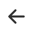иконка arrow left short, arrow, стрелка, left, short
