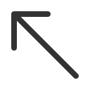 иконка arrow up left, arrow, стрелка, up, стрелка вверх, left