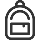 иконки backpack, походная сумка