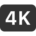 иконки badge 4k, badge, бейдж, 4k