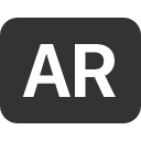 иконка badge ar, badge, бейдж, ar