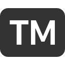 иконка badge tm, badge, бейдж, tm