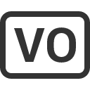 иконка badge vo, badge, бейдж, vo