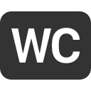 иконка badge wc, badge, бейдж, wc