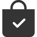 иконки bag check, bag, сумка, check, галочка