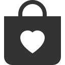 иконка bag heart, bag, сумка, heart, сердце