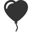 иконки balloon heart, balloon, комментарий, heart, сердце