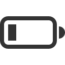 иконка battery low, battery, батарея, low