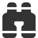иконки binoculars, бинокль