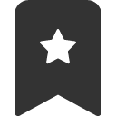 иконка bookmark star, bookmark, закладка, star, звезда