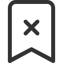 иконки bookmark x, bookmark, закладка