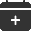 иконки calendar plus, calendar, календарь, plus, плюс