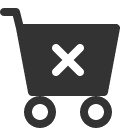 иконки cart x, cart, корзина