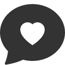 иконки chat heart, chat, чат, heart, сердце
