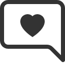 иконка chat right heart, chat, чат, right, стрелка, heart, сердце