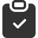 иконка clipboard check, clipboard, буфер обмена, check, галочка