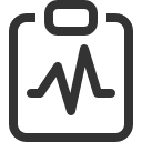 иконка clipboard pulse, clipboard, буфер обмена, pulse