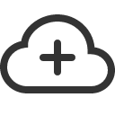 иконка cloud plus, cloud, облако, plus, плюс