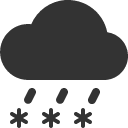иконка cloud sleet, cloud, облако, sleet, погода