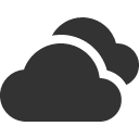 иконка clouds, облака