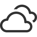иконка clouds, облака
