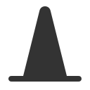 иконка cone, дорожный конус